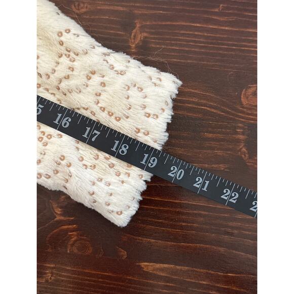 MASON THOMAS Faux Fur Gold Sequenced Evening Jacket M Holiday Glam Mob Wife - Picture 12 of 14